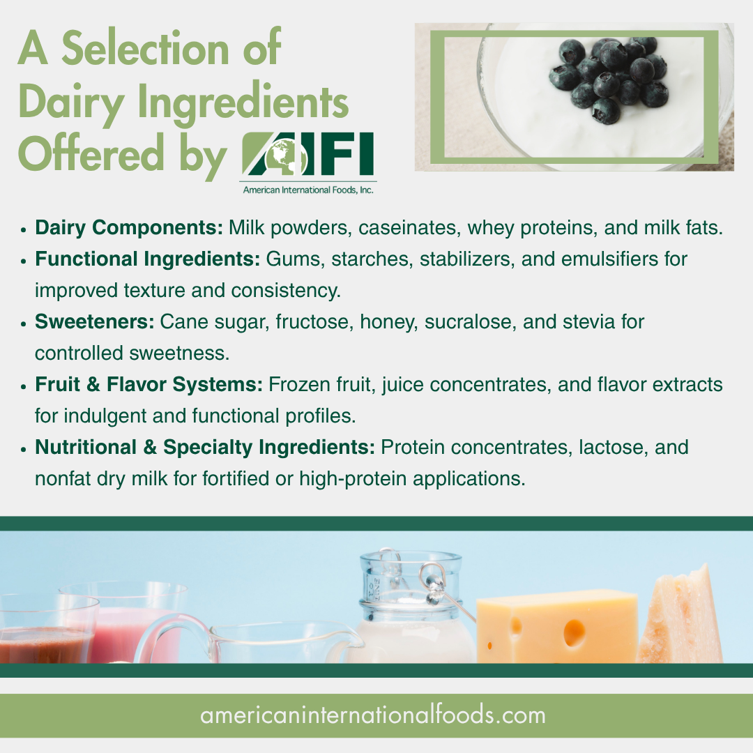 Bulk Dairy Ingredients Sourcing for Industrial Food Processors