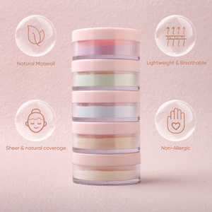 Custom Private Label Loose Setting Powder Customizable Easy Bake Finishing Powder