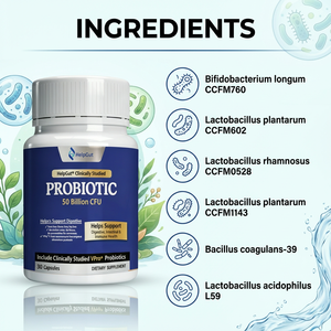 Probiotics Capsules Lactobacillus Plantarum CCFM602 CCFM1143 For Intestinal Wellness